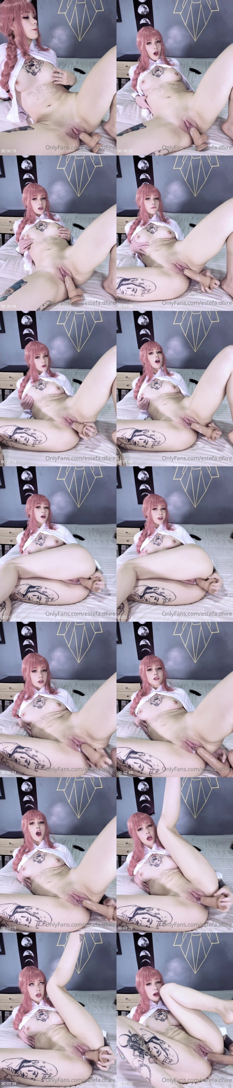 Estefa - Makima Cosplay Fuck Pussy